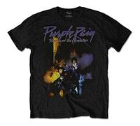 (XXL, Black) Prince Purple Rain T Shirt