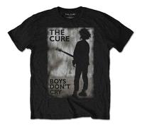 Rockoff Trade Men's the Cure Boys Don't Cry T-Shirt, Black (Black Black), Large
