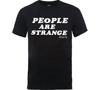 Rockoff Trade Men's The Doors People are Strange T - Shirt Black, X-Large