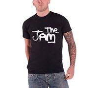 Rockoff Trade Men's The Jam Spray Logo T Shirt, Black, XXL UK