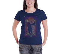 Rockoff Trade Women's Janis Joplin Paisley & Flowers Frame T-Shirt