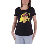 Rockoff Trade Women's Punk Logo T Shirt, Black, M UK