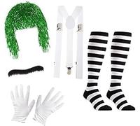 RockParty Adults/Teenager Factory Worker Fancy Dress Costumes (Umpa The Lumpa)