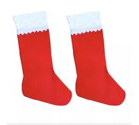 RockParty Extra Large 90cm Red Christmas Felt Stocking - Jumbo Festive Santa Sack for Presents, Toys & Holiday Decorations (2)
