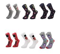 RockParty Kids/Adults Novelty Socks Fun London Eye, Big Ben & Royal Guard Crew Socks Multi Colour - For travel Lovers