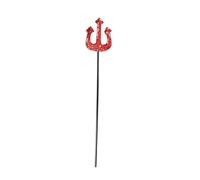 RockParty Mini Red Sequin Halloween Fancy Dress Devil Fork Handheld Prop Satan Pitchfork