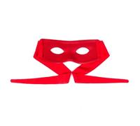 RockParty Ninja Style Super Hero Fancy Dress Eye Mask - Red Raphael