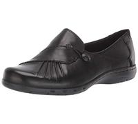 Rockport Cobb Hill Women's Paulette Flat, Black, 7 A - Narrow