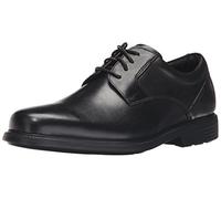 Rockport Men's Charlesroad Plaintoe oxfords shoes, Black, 8.5 UK