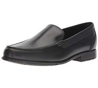 Rockport Men's Classic Lite Venetian Slip-On Loafer, Black, 10.5 W (EE)