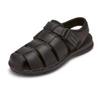 Rockport Men's Darwyn Fishermen Sandal, Black Lea Ii, 10 UK