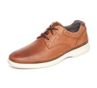 Rockport Men's Dressports 2 Go Plain Toe Oxford, New Caramel, 8 UK
