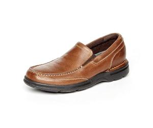 Rockport Mens Eureka Plus Slip On Eureka Plus Slip on Brown Size: 9 Wide