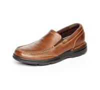 Rockport Men's Eureka Plus Slipon Shoes, 8 UK, Bridle Brown