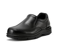 Rockport Men's Eureka Slip-on Loafer, Black Leather, 8.5 Wide