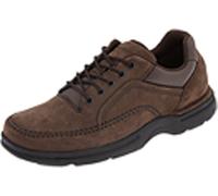 Rockport Men's Eureka Walking Shoe, Chocolate Nubuck, 11.5 X-Wide