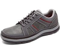Rockport Men's Get Your Kicks Mudguard Blucher, Castlerock Grey Leather, 12