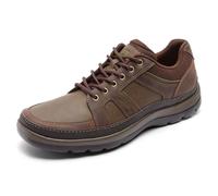 Rockport Men's Get Your Kicks Mudguard Blucher Oxford, Dark Brown Leather, 11.5 UK