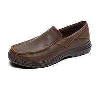 Rockport Men's Junction Point Slip on Oxford, Chocolate, 10.5 UK