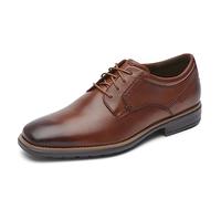 Rockport Men's Next Gen Plain Toe Oxford, New Brown, 10.5 Wide