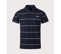 Rockport Mens Relaxed Fit Katz Stripe Polo Shirt - Colour: Navy - Size: Medium