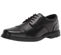 Rockport Men's Robinsyn Waterproof Cap Toe Oxford, Black, 7 UK