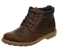 Rockport Men's Rugged Bucks Waterproof Ankle Boot, Boston Tan, 15 W US