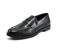 Rockport Men's Soren Penny Loafer, Black Leather, 7.5 UK