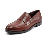 Rockport Men's Sutton Penny Loafer, Dark Natural Leather, 9.5 Wide