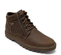 Rockport Men's Weather Or Not Plain Toe Ankle Boots, Tan Leather Suede, 40.5 EU Weit
