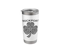 Rockport St Patricks Day Ireland Shamrock Irish St Pats Stainless Steel Insulated Tumbler