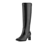 Rockport Women's Mabel Wide Calf Mid Boot, Black, 8.5 UK