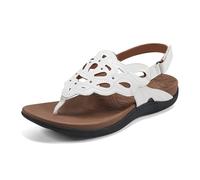 Rockport Women's Ridge Sling Heeled Sandal, White, 6 UK
