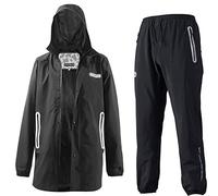 ROCKRBOS Long Raincoat for Men Women Waterproof Jackets Breathable with Hood Cycling Raincoat with Reflective Strips Hiking Fishing Rain Jacket S-4XL