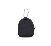 Rockreyoa Tactical EDC Bag Molle Coin Purse Waist Pack Mini Purse Zipper Wallet Purse Small Key Bag Car Key Bag with Carabiner Unisex Key Case, black