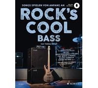Rock's Cool Bass Tobias Meier Book and Audio Online Bass Guitar Schott Music