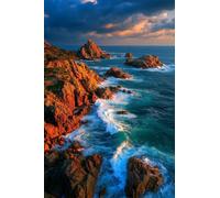 Rocks Ocean 70 Piece Jigsaw Puzzle for Adults - Challenging Family Board Game for Teens & Adults 14+, Gifts for Men & Women