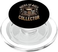 Rocks Of Ages Collector Funny Fossil Saying PopSockets PopGrip for MagSafe