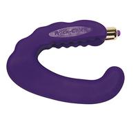 Rocks-Off 7 Function Rock Chick G-Spot and Clitoral Vibrator Purple