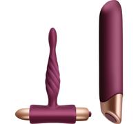 Rocks Off Climaximum Rapture Butt Plug & Powerful Vibrator Toy Kit