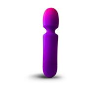 Rocks Off GloGirl Wand Massager Little Nooks Purple One Size