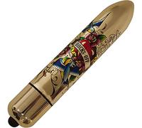 Rocks Off If You Love Me Tattoo 10-Speed Bullet Vibrator 160mm