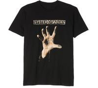 Rocks-Off Men's Hand T-Shirt XL Black
