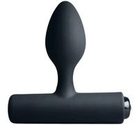 Rocks Off Nova Solaris Prostate Vibrator And Anal Butt Plug, Black