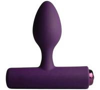 Rocks Off Nova Solaris Prostate Vibrator And Anal Butt Plug, Purple
