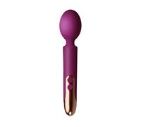 Rocks Off Oriel, Rechargeable Wand Vibrator, Fuchsia, Purple