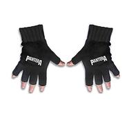 Pantera Gloves Band Logo 101 proof Vulgar display Official Fingerless Black One Size