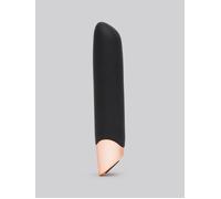 Rocks Off Powerful 10 Function Rechargeable Classic Vibrator - Black Black
