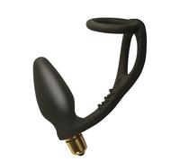 Rocks Off RO-Zen Vibrating Anal Butt Plug Cock Ring Waterproof Prostate Massager