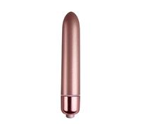 Rocks Off RO90 Touch of Velvet Rose Bloom Bullet Vibrator - 10 Functions, 3 Speeds & 7 Patterns, Waterproof & Bodysafe, C-Spot & Erogenous Zone Stimulator, for Solo or Couple Use, 45g